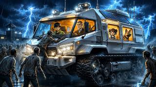 Surviving Inside a Giant Armored Vehicle During a Zombie Apocalypse | Ghibli Survival Whisper screenshot 5
