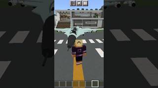 Fighter jet in minecraft😱 #minecraft screenshot 1