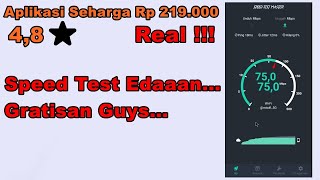 Test Kecepatan Internet Menggunakan Aplikasi Seharga 219 ribu || VIP screenshot 1