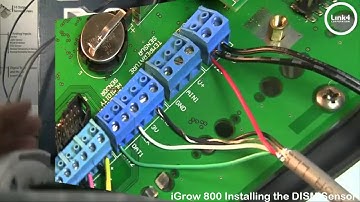 iGrow 800 Installing the DISM Digital Integrated Sensor Module