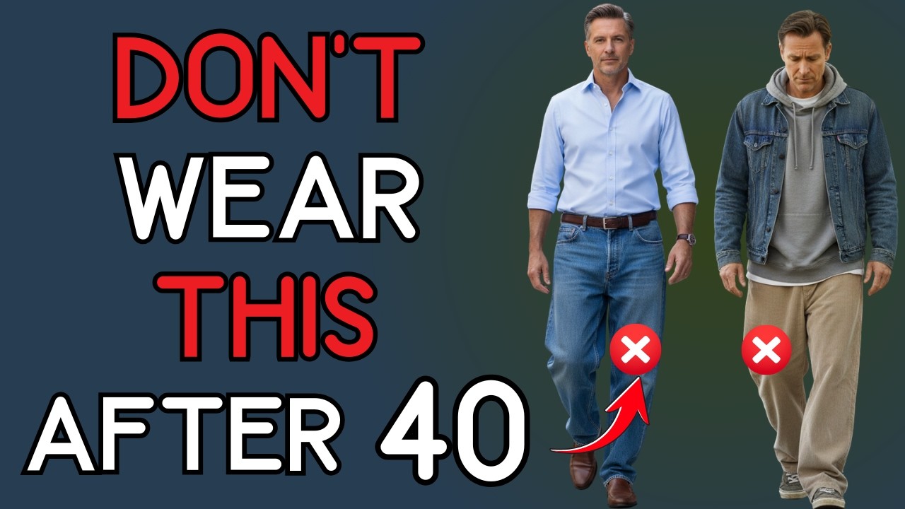 10 Casual Style Mistakes Every Man Over 40 Still Makes | 40+ Men's ...