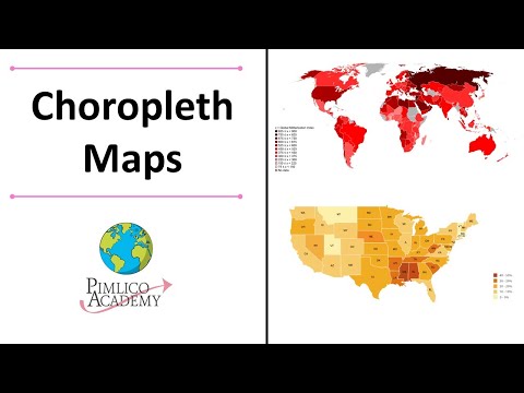 Video: Bản đồ Chorochromatic là gì?