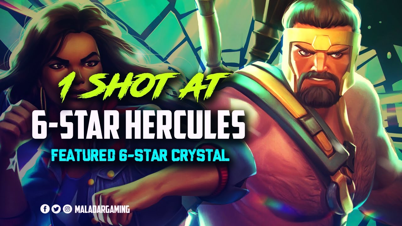 1 Shot At 6-Star Hercules! Featured 6-Star Crystal Opening - MCOC