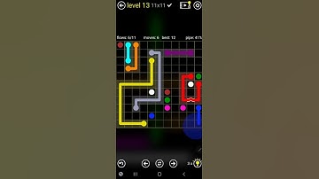 How To Solve Flow Free Bridges 11x11 Mania Pack Level 13 Board Walk Through Solution Walkthrough