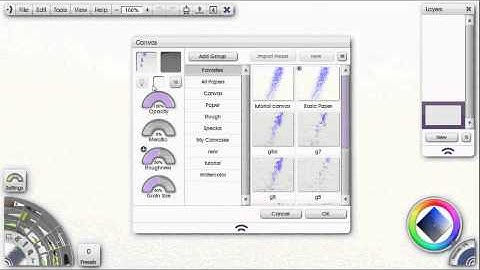 Creating and Saving Canvas Presets in ArtRage Studio Pro