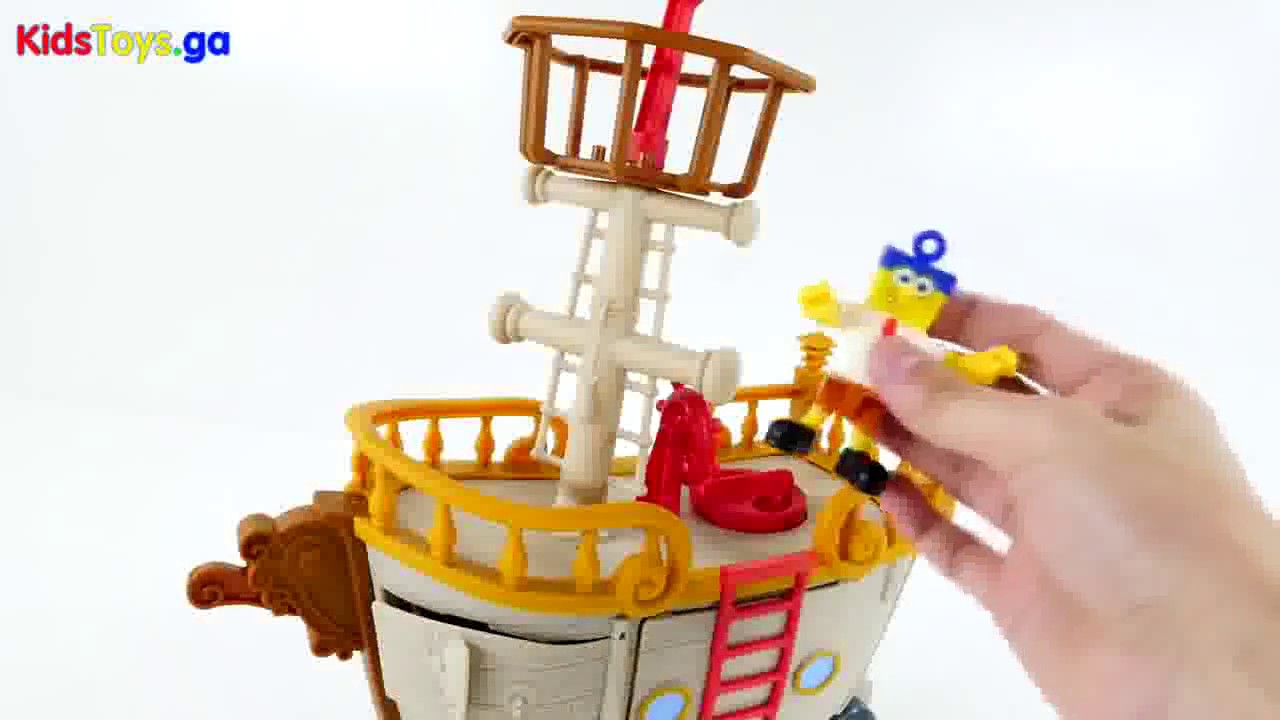 Play Doh Spongebob Squarepants Krabby Patty Food Truck Imaginext LPS