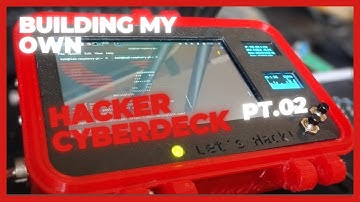 Pt.02 Building my own Hacker Cyberdeck for Pentesting with #raspberrypi  and #esp8266 Wi-Fi Deauther