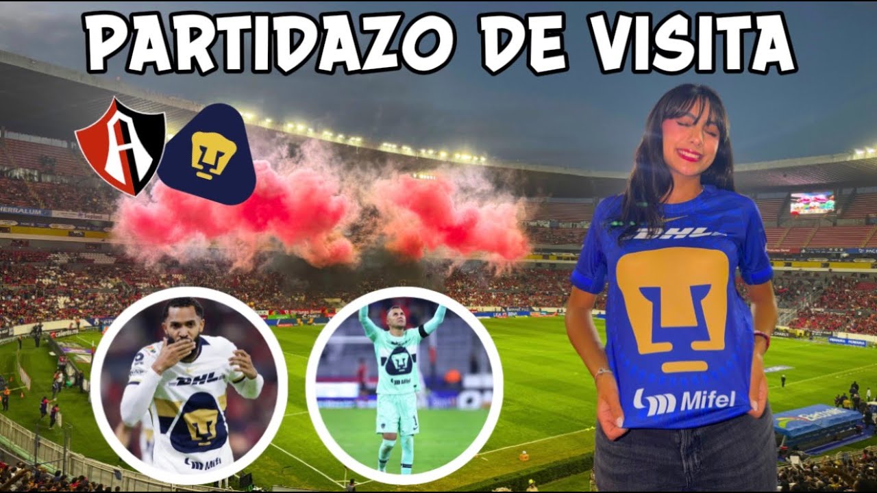 ATLAS vs PUMAS ¡Partidazo en el Jalisco! | Azul Filipponi