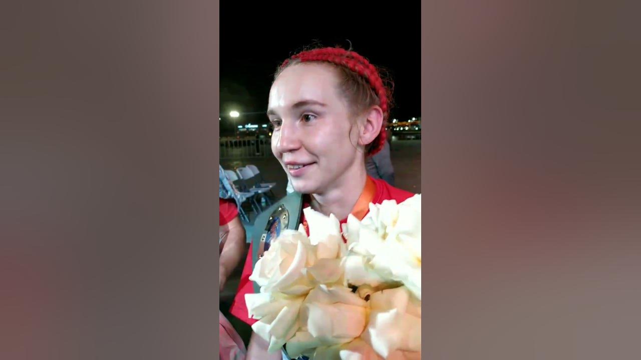 Ясмин Ибрагимова чемпионка мира по кикбоксингу