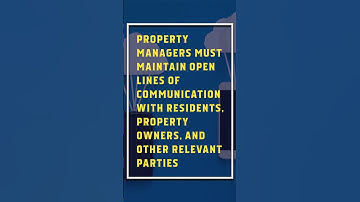 What Is The Role Of Communication In Effective Property Management? 🤔| BFPM