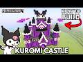 BUILD Kuromi's CASTLE in Minecraft (EASY Step-by-Step Tutorial!)