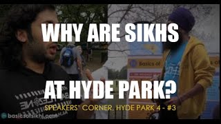 Why are Sikhs @ Speakers Corner? Hyde Park 4 #3