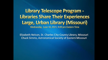 Webinar: Libraries Share Their Experiences – Large, Urban Library (Missouri)