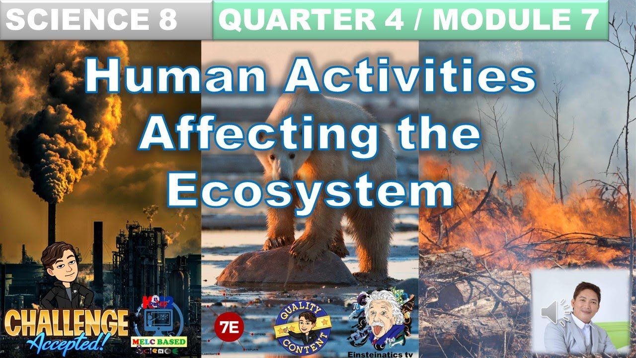 Human Activities Affecting The Ecosystem Science 8 Quarter 4 Module Human Activities Affecting The Ecosystem Science 8 Quarter 4 Module