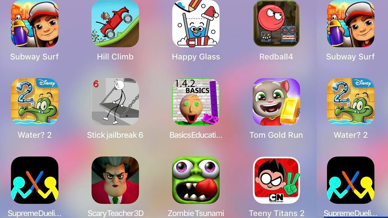 Scary Teacher Stick Jailbreak 6 Zombie Tsunami Teeny Titans Supreme Duelist Basics Education Tom Run Youtube