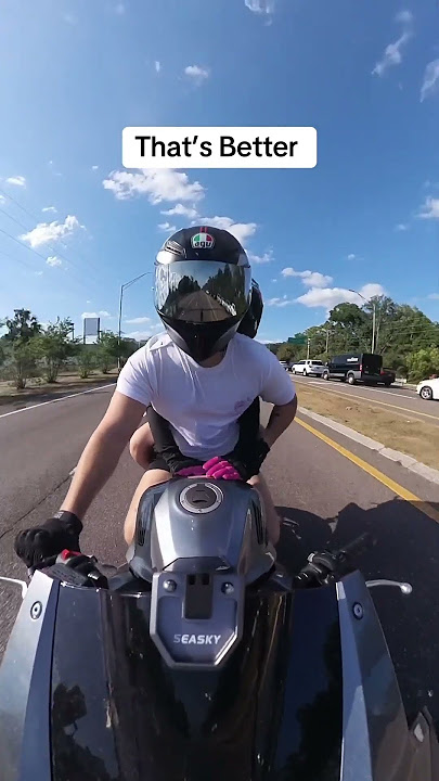 Cute Backpack Moments #bikergirl #bikercouple #bikelife #biker #motorcycle #backpack #couple