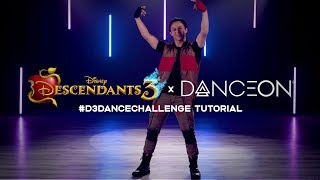 Ken San Jose | Descendants 3 | Good to Be Bad | Dance Tutorial | Disney Channel x DanceOn