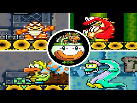 Super Mario World Just Keef Edition - All Bosses + Ending (No Damage)