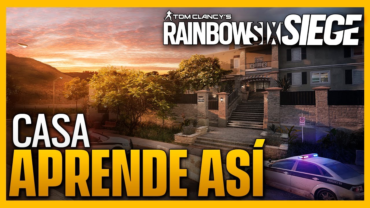 Casa Map R6 APRENDE ASÍ el MAPA de CASA de RAINBOW SIX SIEGE | Caramelo - YouTube
