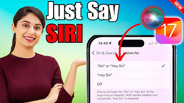How To Change Hey Siri to Siri in iOS17 | iOS 17 New Siri Feature