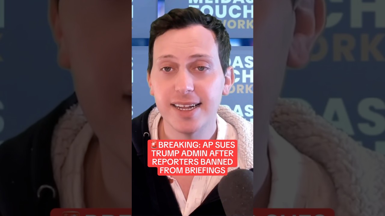 BREAKING: Trump SUED by AP over Reporter Ban