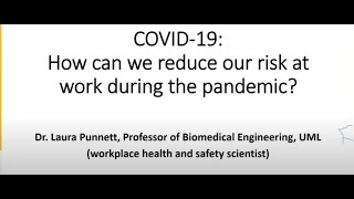 COVID 19- How We Can Reduce Our Risk at Work During the Pandemic