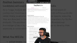 Career opportunity w/ @hacker0x01   #pune #hackerone #hacking #cybersecurity #india #jobopportunity