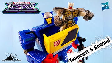 Transformers Legacy Evolution Voyager Class TWINCAST & REWIND Video Review