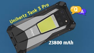 Unihertz Tank 3 Pro🔥23800 mAh Big Battery | Unihertz Tank 3 Pro Long Term Review and Q & A screenshot 4