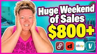 $800+ in Weekend Sales! What Sold on eBay, Poshmark, Depop & Vinted