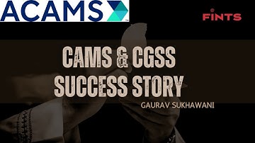 CAMS & CGSS Testimonial: Gaurav
