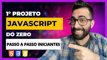 PRIMEIRO projeto JAVASCRIPT para INICIANTES passo a passo do ZERO 2025