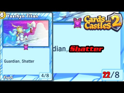 Easy 20+ Damage Combo With Frostbite and Shatter - Cards and Castles 2