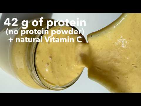 42 g Protein Smoothie without protein powder + natural Vitamin C