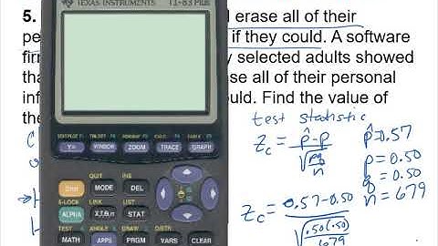 8.1 Basics of Hypothesis Testing notes part 2