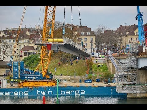 Passerelle Mantes-Limay : Genèse d'un chantier