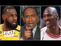 'I would want Michael Jordan every day' over LeBron - Stephen A. on the NBA GOAT debate | First Take