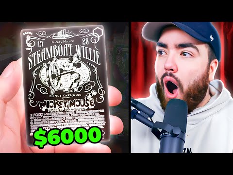 I Pulled The STEAMBOAT WILLIE from Disney 100 Weiss! *$6,000 VALUE!*