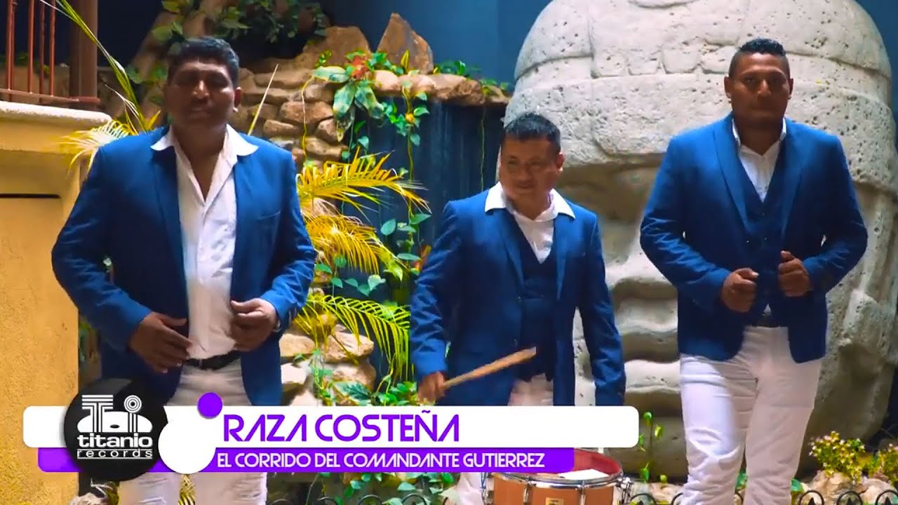 Raza Costeña - El corrido del comandante Gutiérrez (Video Oficial)