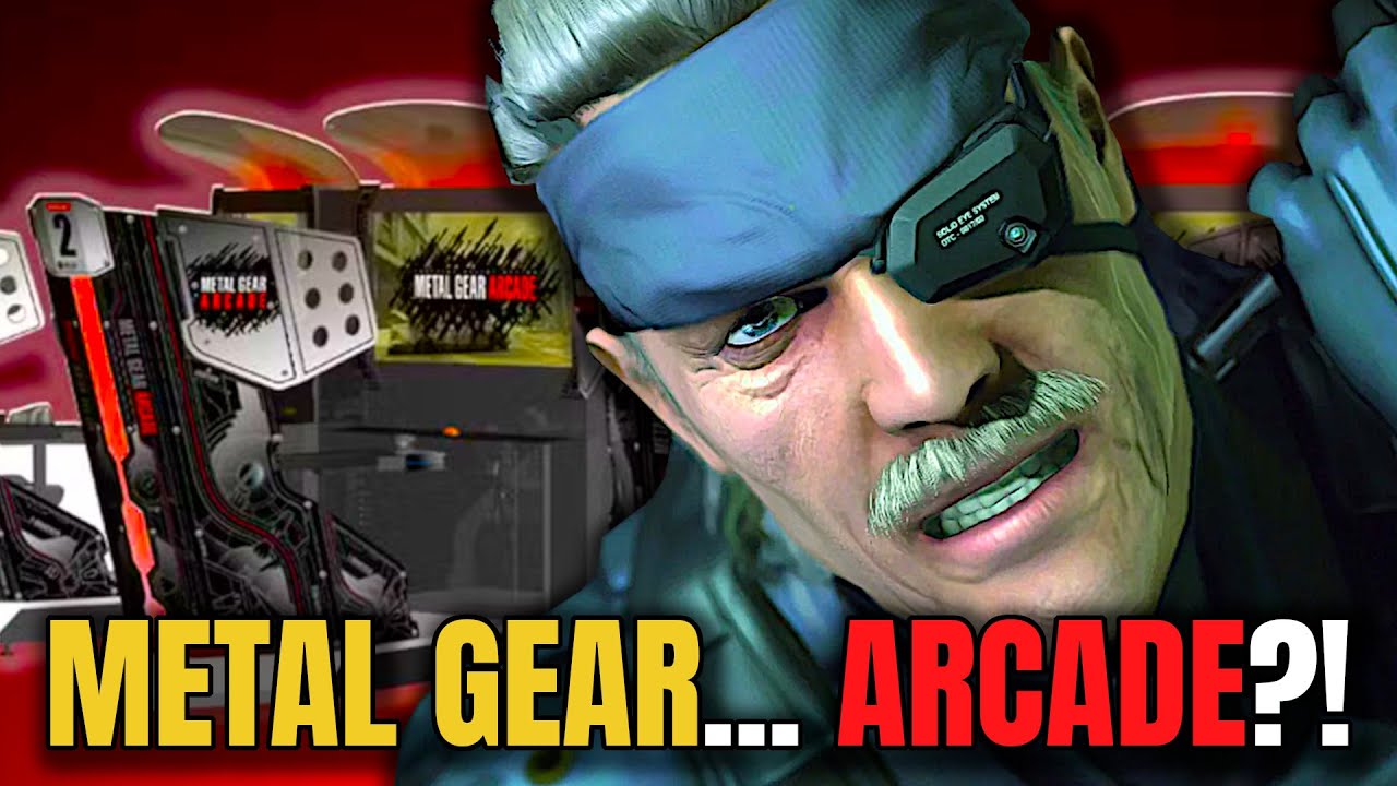 Metal Gear Arcade — это просто безумие!