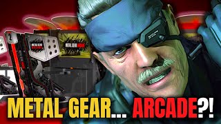 METAL GEAR ARCADE IS COMPLETELY INSANE