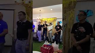 HAPPY BIRTHDAY ALLAN THE PREPARATION #manongxtravels #57th #party #buffet #barko #ofw