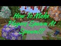 Bedrock Commands: How To Make Players Spawn At Spawn!