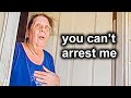 When Entitled People Realize They've Been Arrested
