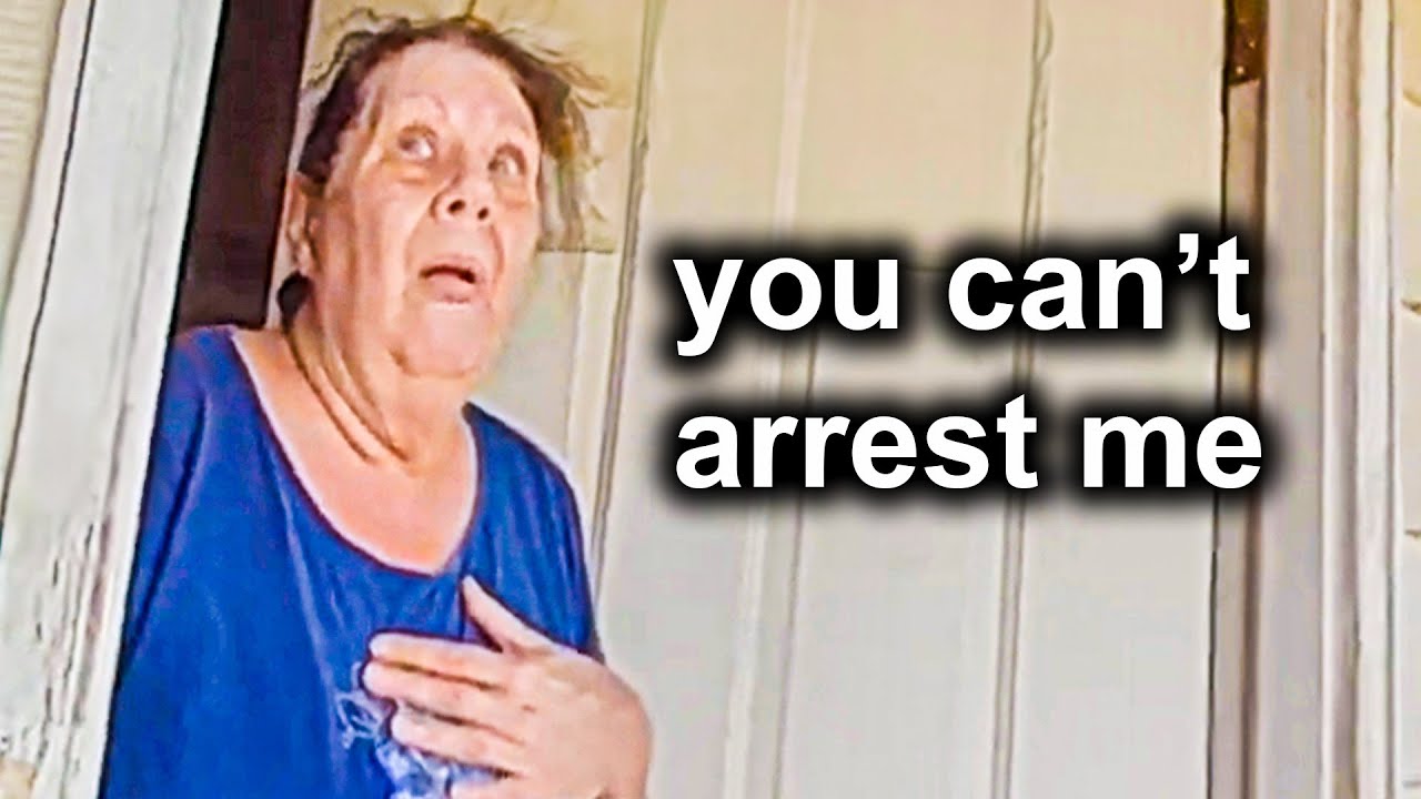 When Entitled People Realize They've Been Arrested