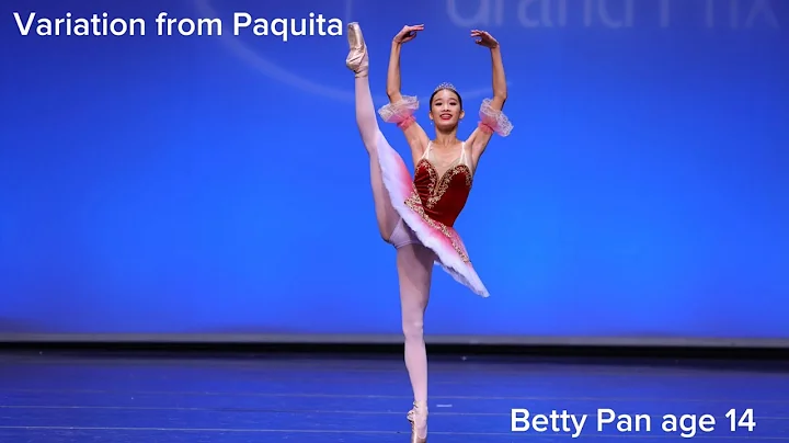 YAGP 2023 season Los Angeles Junior  age 14  Betty Pan  Variation from Paquita 1st place