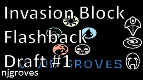 Vivid Groves  - Flashback Draft - Invasion Block 1 - Round 3