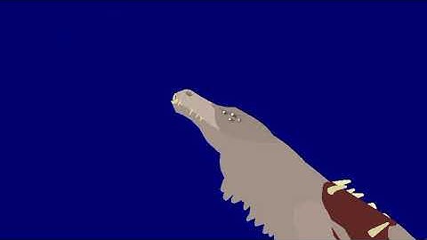 Godzilla vs SCP 682 (sticknodes animation) peanut 173