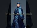 Malaysian Muslim Navy Abaya Style Modern Embroidered Design Blue Hijab Modest Fashion Fashion Malaysian Muslim Navy Abaya Style Modern Embroidered Design Blue Hijab Modest Fashion Fashion