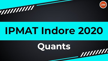 Trigonometry | IPMAT Indore 2020 Solutions | 2IIM IPMAT Preparation